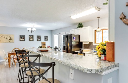 Roach House | Scenic Lake of the Ozarks Retreat with Boat Dock & Views