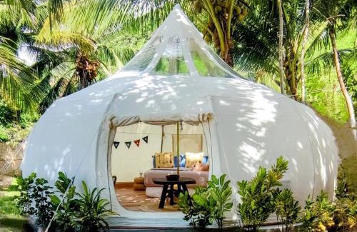 Busuanga Other | Idyllic Firesky Glamping at Ocam Beach with Ocean Views