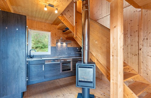 Bad Sankt Leonhard im Lavanttal House | Discover Firewater-Hütte: Lake View Retreat with Spa
