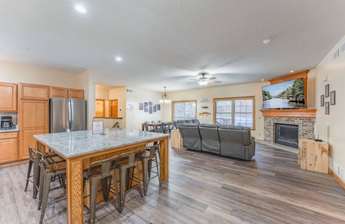 Wisconsin Dells House | First Class Arcade Retreat with Firepit & Family Amenities