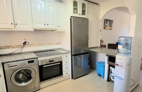 Mar de Cristal Apartment | Cozy Apartment with Pool & Garden Steps from the Beach