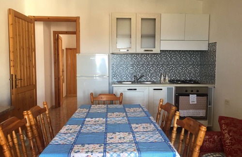 Sarroch Apartment | Oceanfront Apartment with Sea View Veranda in Porto Columbu