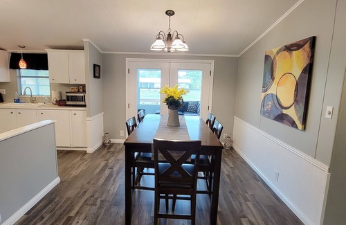 Taylor Creek House | Waterfront Retreat: 3Bd Home with Private Boat Dock!