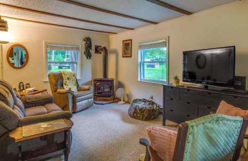 Frenchville House | Pet-Friendly Creekside Home for Fishing and Kayaking Fun