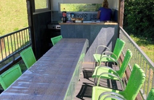 Saint-Marien Cabin | Fishing lake with cosy cabin in charming Saint-Marien with WiFi.