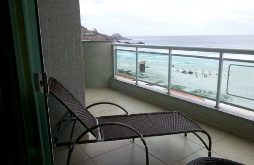 Praia Grande Apartment | Ocean View 3-Bedroom Suites with Pool Access