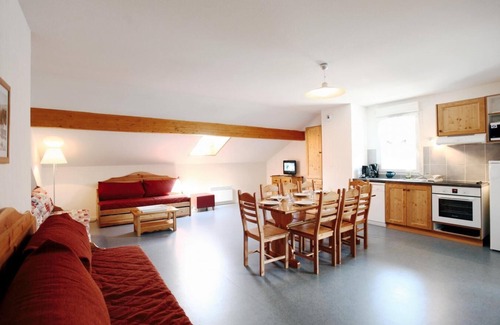 Avrieux Apartment | Relaxing Getaway at La Norma with Spa and Scenic Balcony