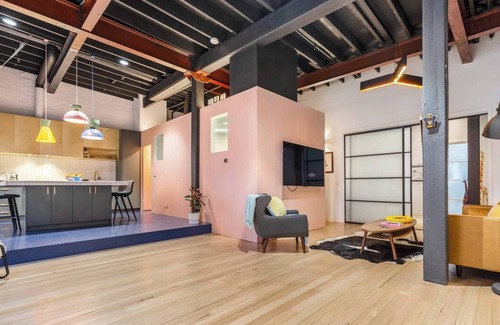 Fitzroy Apartment | Explore Fitzroy Thrills in Unique Factory Conversion Stay