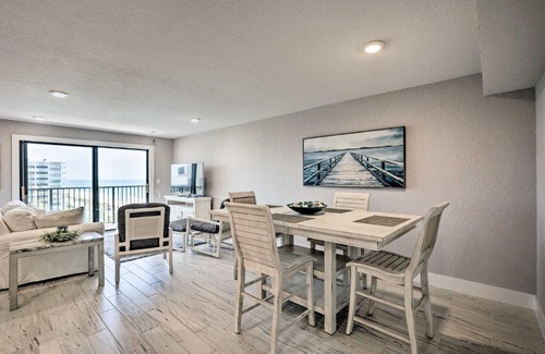 Flagler Beach Apartment | Flagler Beach Retreat: Poolside Oasis with Ocean Views