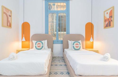Mar Mikhael Apartment | Flame 3-BR Apartment & Balcony in Mar Mikhael