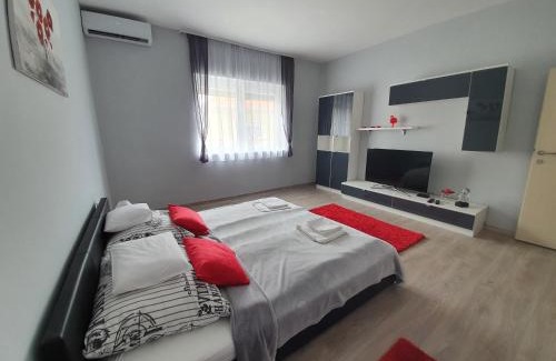 Sarvar Apartment | Eco-Friendly Flamingo Apartment with Hot Tub & Perfect Score