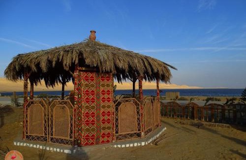 Al Fayoum Other | Cozy Flamingo Camp: Oceanfront Retreat with Pet-Friendly Perks