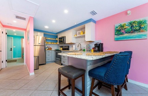 Englewood Villa | Beachfront Getaway: Flamingo's Nest with Ocean Views