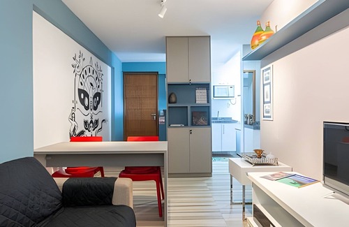Tamarineira House | Discover Flat 1 Quatro in Graças Recife with Pool Access