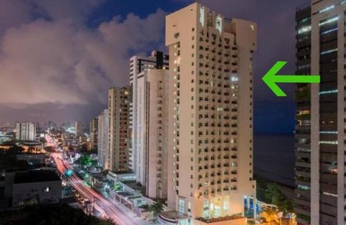 Piedade Hotel | Relaxing Flat Mar Azul e Sol Dourado with Ocean View