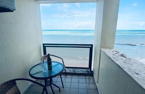 Piedade Hotel | Relaxing Flat Mar Azul e Sol Dourado with Ocean View