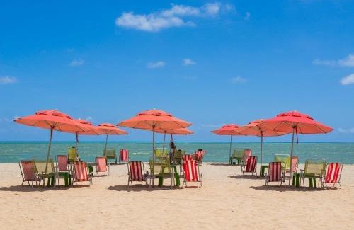Piedade Hotel | Relaxing Flat Mar Azul e Sol Dourado with Ocean View