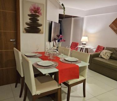 Ponta Negra Apartment | Ocean View Retreat: 4-Star Flat with Pool & Breakfast