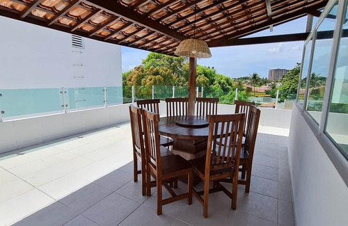Maria Farinha Apartment | Cozy Flat 201 Maria Farinha with Ocean View and Pool