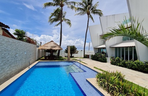 Maria Farinha Apartment | Cozy Flat 201 Maria Farinha with Ocean View and Pool