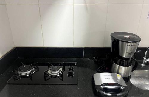 Pousada do Rio Quente Apartment | Flat 625 - Diferenciado com Ar no quarto e na sala