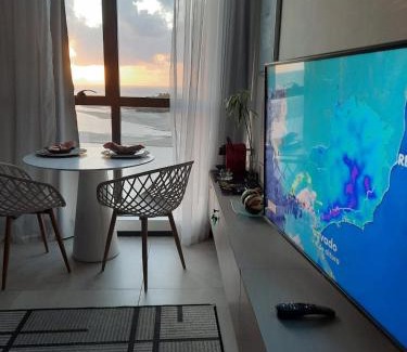 Barra de Jangada Apartment | Seaside Retreat at Flat Beach Barra - Perfect for Families!