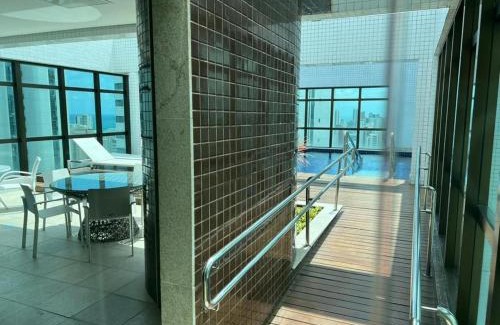 Boa Viagem Apartment | Relaxing Beachfront Getaway at Flat Beach Class Boa Viagem