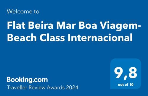 Pina Apartment | Beachfront Bliss at Flat Beira Mar Boa Viagem - 4 Stars
