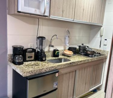 Cabedelo Apartment | Oceanfront Flat Beira Mar de Intermares with Private Beach