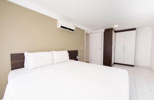 Areia Preta Apartment | Scenic Beachfront Flat with Family-Friendly Amenities in Natal