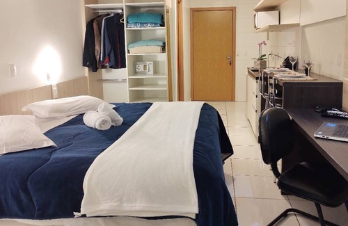 Madureira Hotel | Convenient Stay at Flat Central Zer047 - Rated 9.6/10
