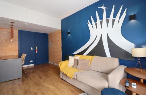 Setor Hoteleiro Sul Apartment | Stylish Flat Centro de Brasilia with Pool and Ocean View