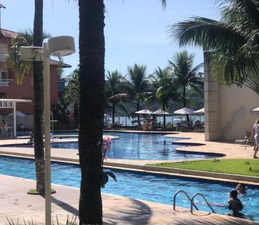 Itacuruca Apartment | Stylish Flat Clarissinha with Ocean View & Spa Retreat