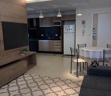 Santa Fe Apartment | Flat com acesso privativo ao Shopping - Edifício Manhattan