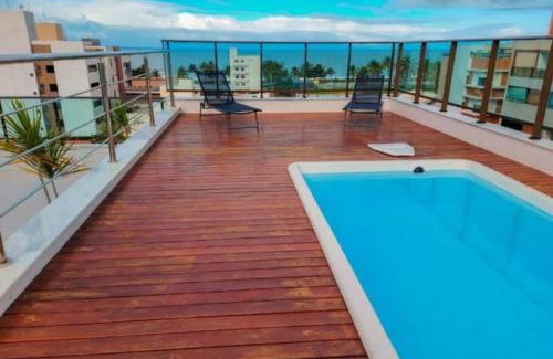 Cabedelo Apartment | Inviting Flat with Pool Just 200m from Private Beach