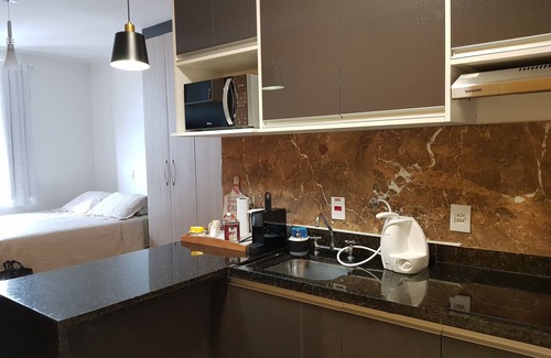 Alphaville Apartment | Modern Flat with Air Conditioning and Parking Included
