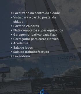 Centro Apartment | Flat de alto padrão no centro da cidade