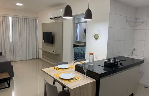 Boa Viagem Apartment | Elegant Flat in Boa Viagem with Oceanfront Amenities