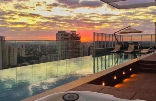 Setor Bueno Apartment | Stylish Flat with Pool and Hot Tub at Ed.DNA