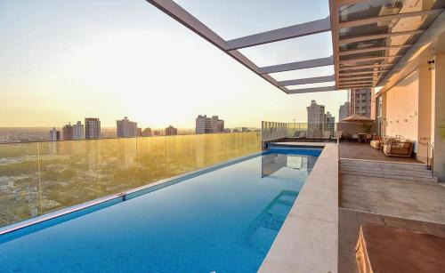 Setor Bueno Apartment | Stylish Flat with Pool and Hot Tub at Ed.DNA