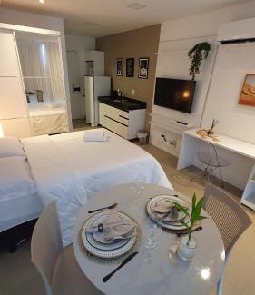 Boa Viagem Apartment | Oceanfront Escape: Rooftop 470 with Pool & Hot Tub