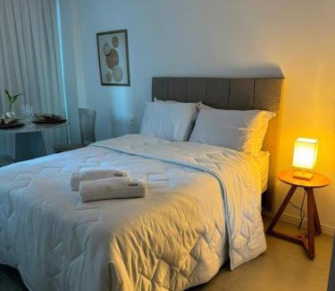 Boa Viagem Apartment | Oceanfront Escape: Rooftop 470 with Pool & Hot Tub