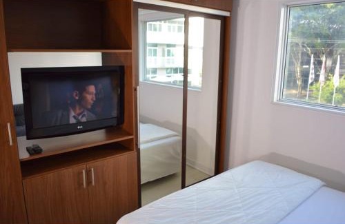 Chacara Santo Antonio Apartment | Stylish Flat Fabuloso Executivo Verbo Divino with Pool