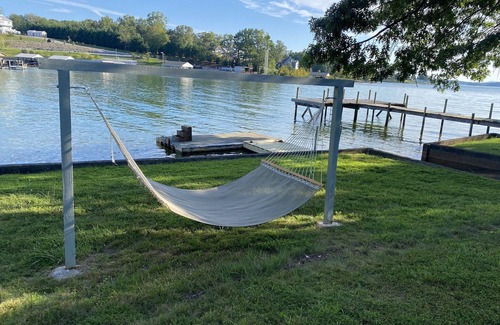 Huddleston House | Relaxing Lakeview Retreat with Pool, Fire Pit & Kayaks