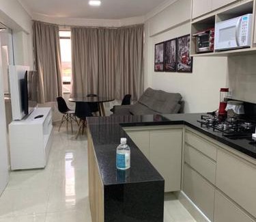 Conceicao Apartment | Oceanfront Flat Mobiliado - Ap 43 with Pool & Pet-Friendly