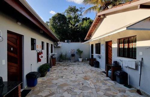 Barra do Una House | Beachfront Flat with Kitchen & Bathroom in Barra do Una