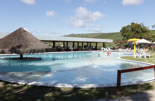 Saire Apartment | Top-Rated Flat at Fazenda Monte Castelo with Pool Access