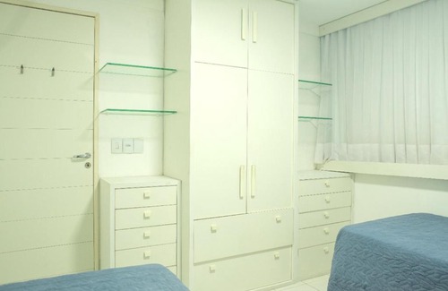 Areia Preta Apartment | Top Location Flat Natal with Free WiFi and Ocean View