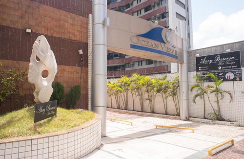 Areia Preta Apartment | Top Location Flat Natal with Free WiFi and Ocean View