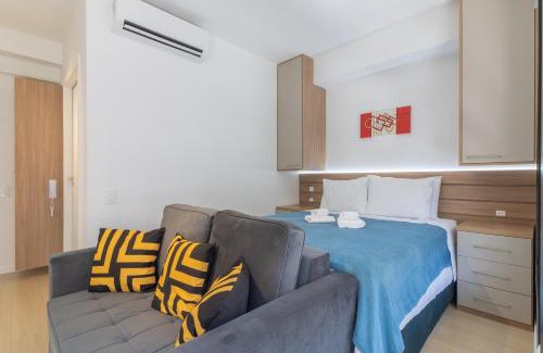 Sao Paulo Apartment | Modern Flat Steps from Vila Madalena Metro Station